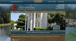 Desktop Screenshot of metrofuneralhome.com