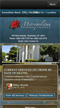 Mobile Screenshot of metrofuneralhome.com